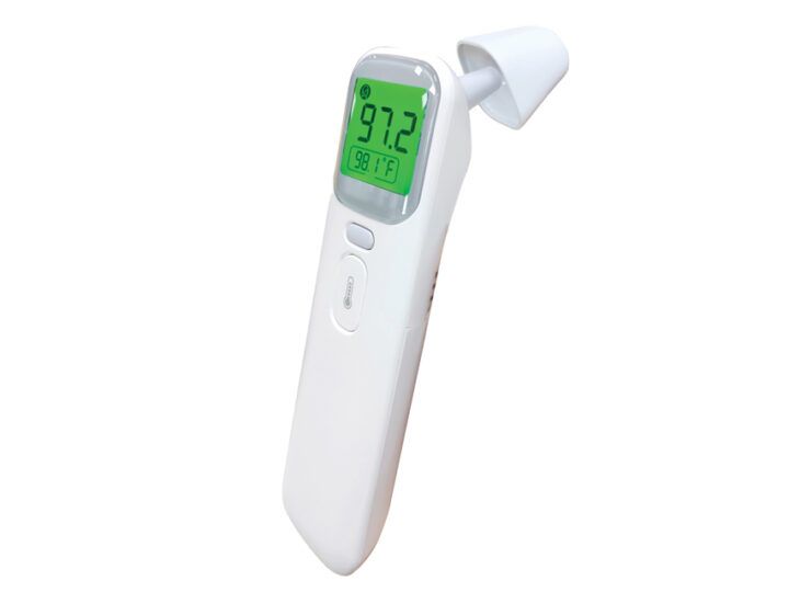 Bluetooth infrared forehead and ear thermometer